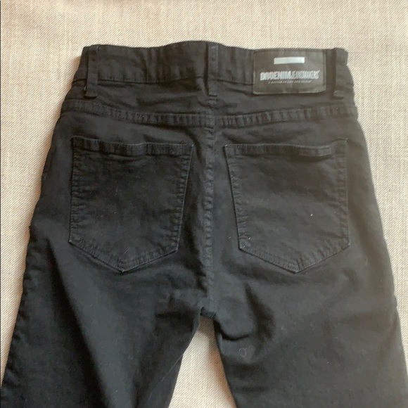 Black Dr Denim Jeans - Size 27 - Picture 3 of 4